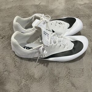 Nike Rival Sprint Track Spikes,‎ Size 11.5 (EU 45.5), White/Black (DC8753-100)